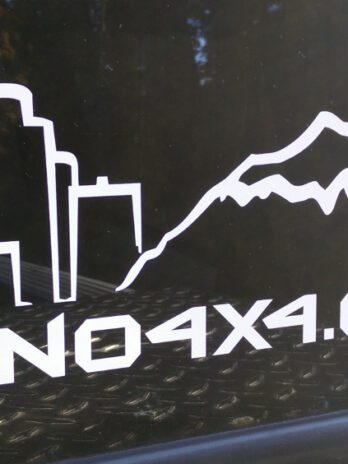 Reno4x4.com logo decal